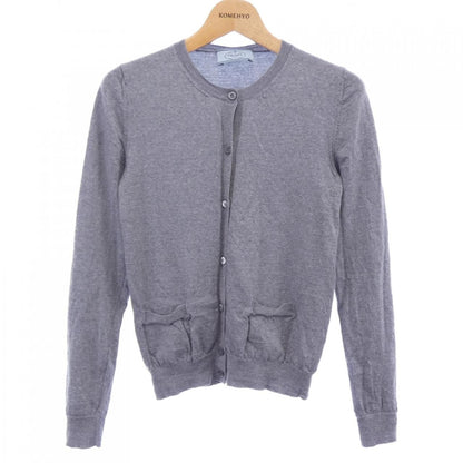 Prada Xh2 Cardigan Gray