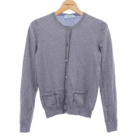Prada Xh2 Cardigan Gray