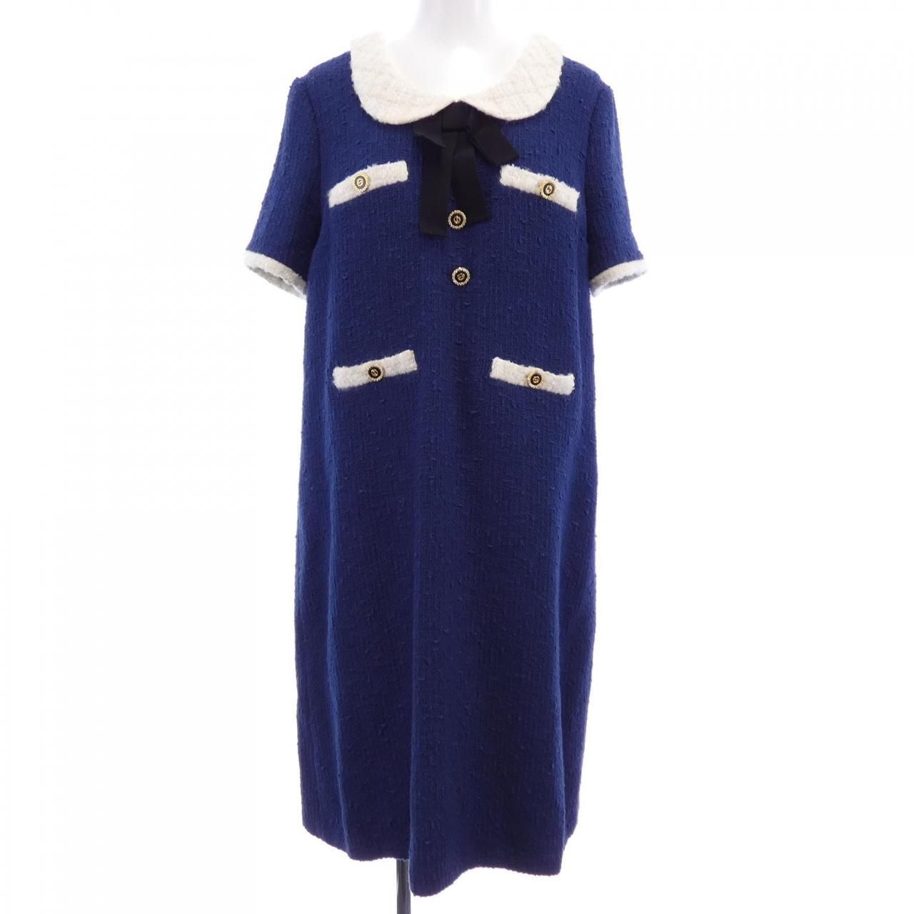Gucci Zable Dress Navy
