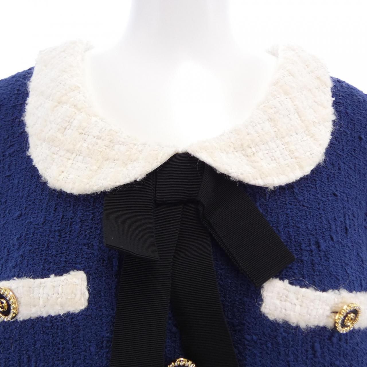 Gucci Zable Dress Navy — view 8