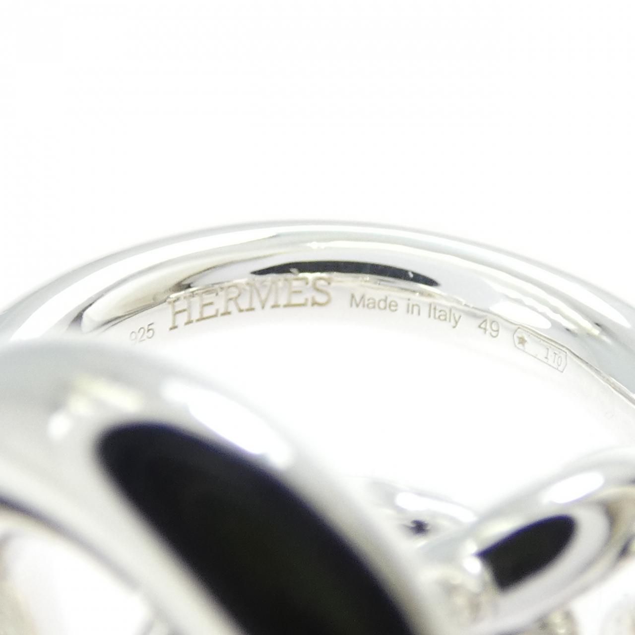 Hermes Croisette Ring Silver — view 4