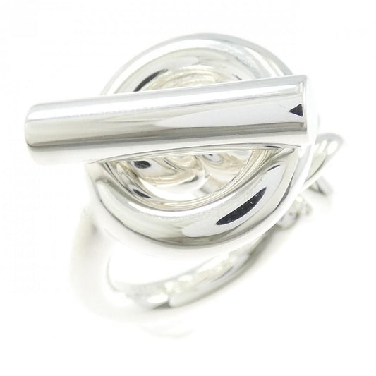 Hermes Croisette Ring Silver