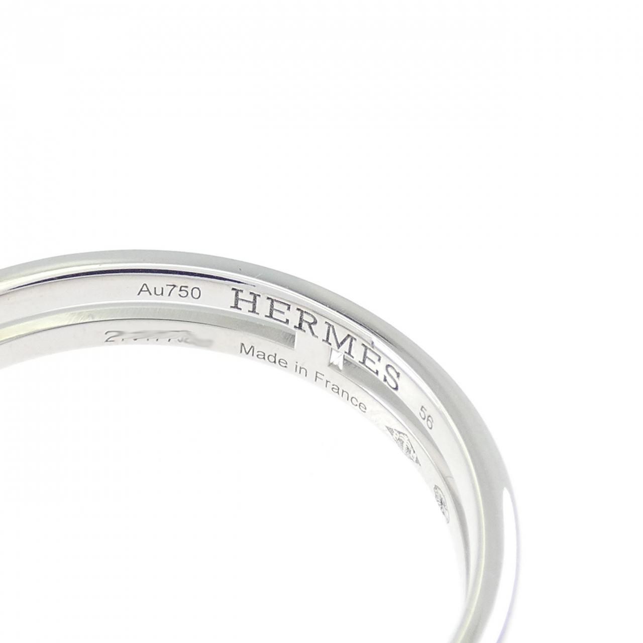 Hermes Arianne Ring White Gold — view 3