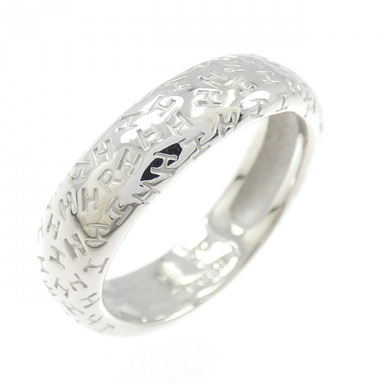 Hermes Toubu Ring White Gold