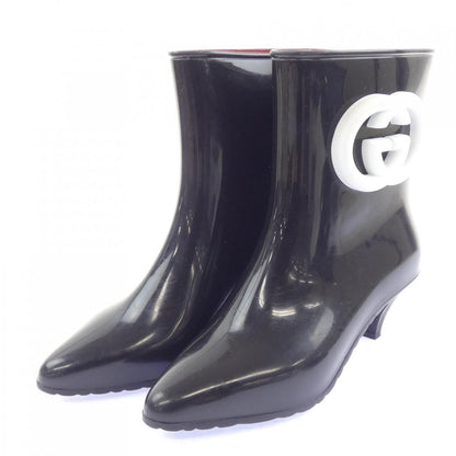 Gucci Rain Boots Black — view 3