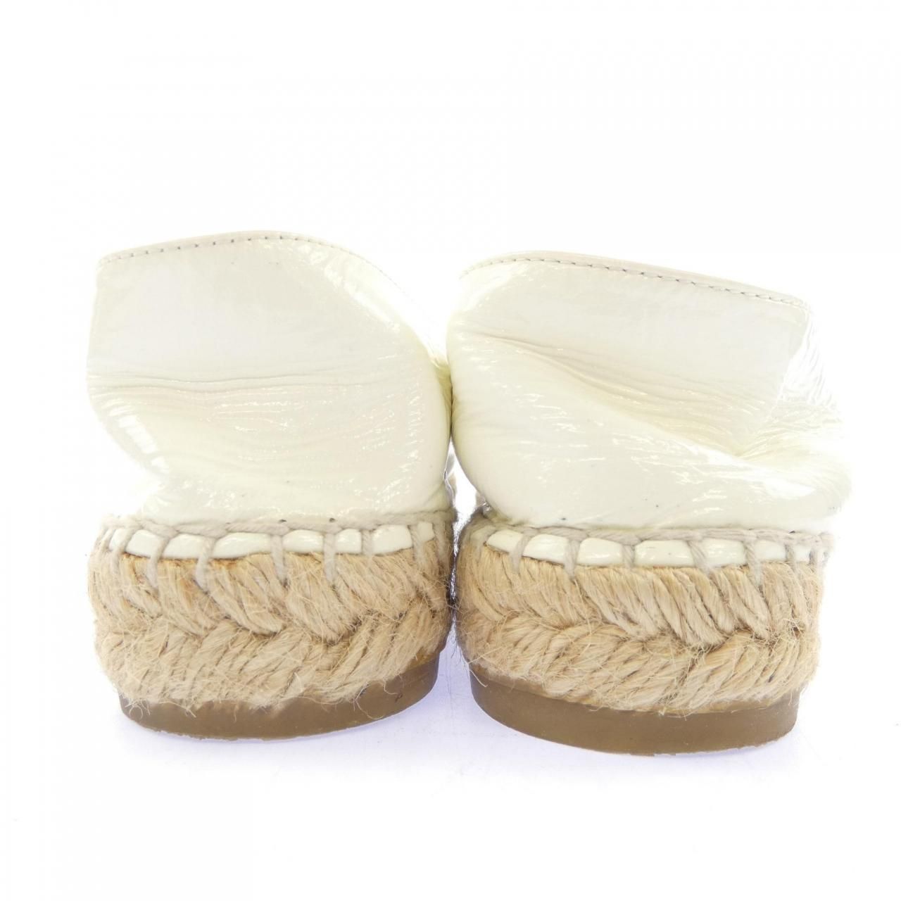 Chanel Espadrille Shoes White — view 6