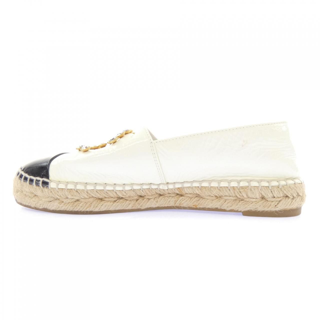 Chanel Espadrille Shoes White — view 2