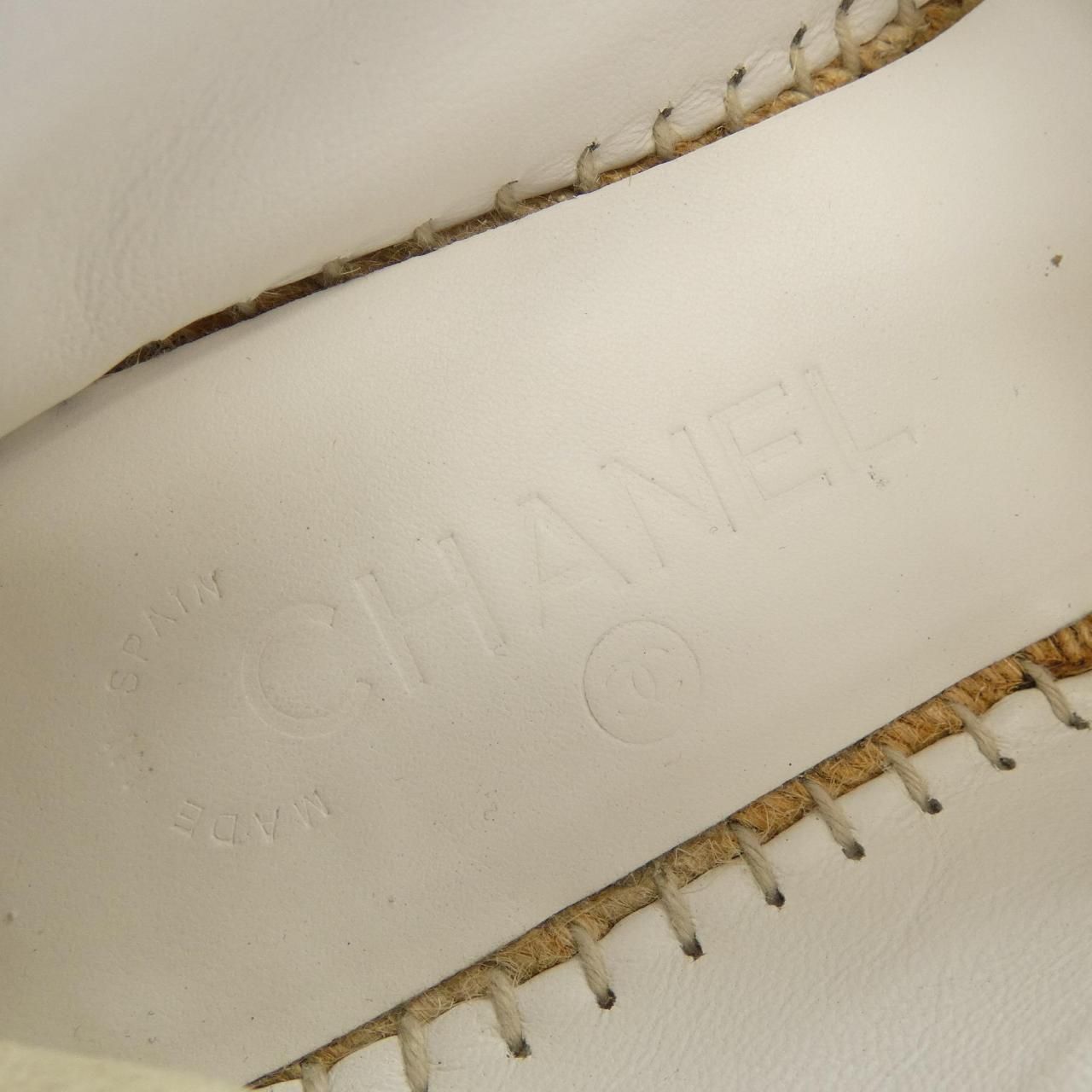 Chanel Espadrille Shoes White — view 7