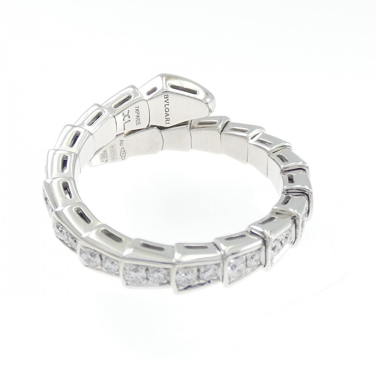 Bvlgari Serpenti Ring White Gold — view 3
