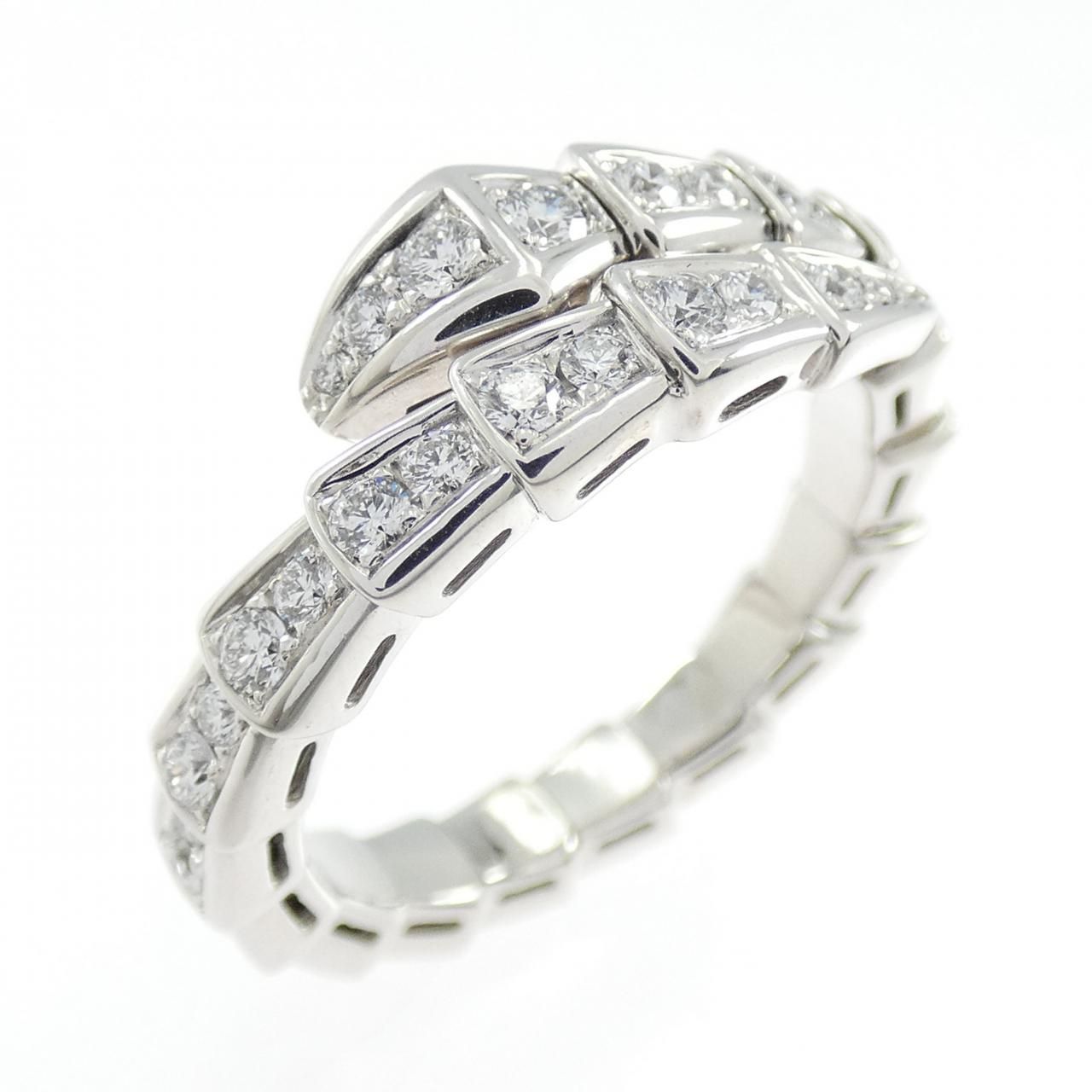 Bvlgari Serpenti Ring White Gold
