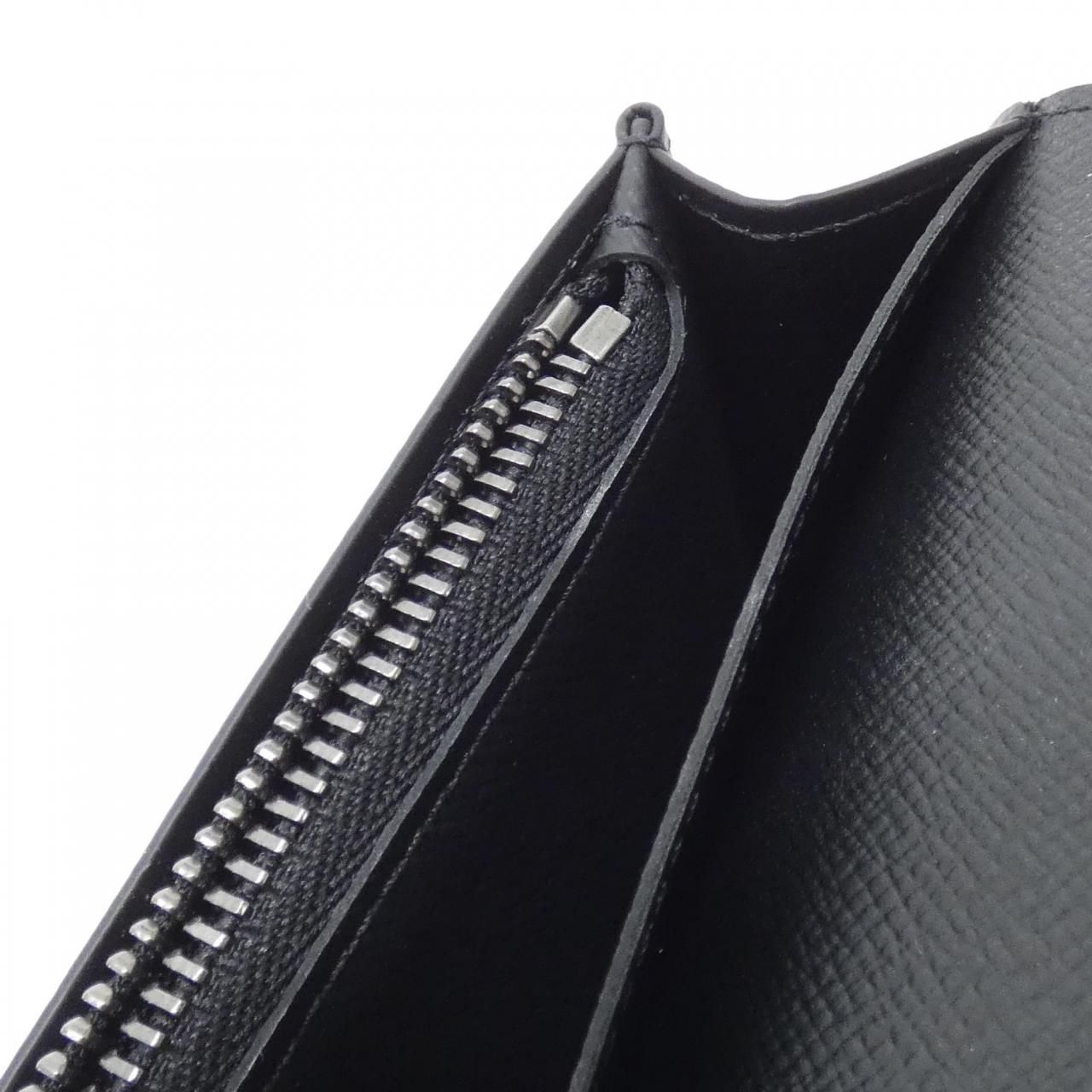 Louis Vuitton Monogram Eclipse Portefeuille Brazza Wallet — view 6