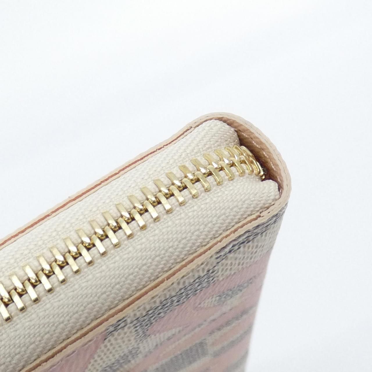 Louis Vuitton Damier Azur Portefeuille Clemence Wallet — view 4