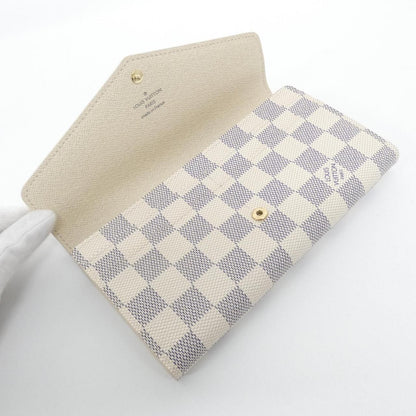 Louis Vuitton Damier Azur Portefeuille Sarah Wallet — view 5