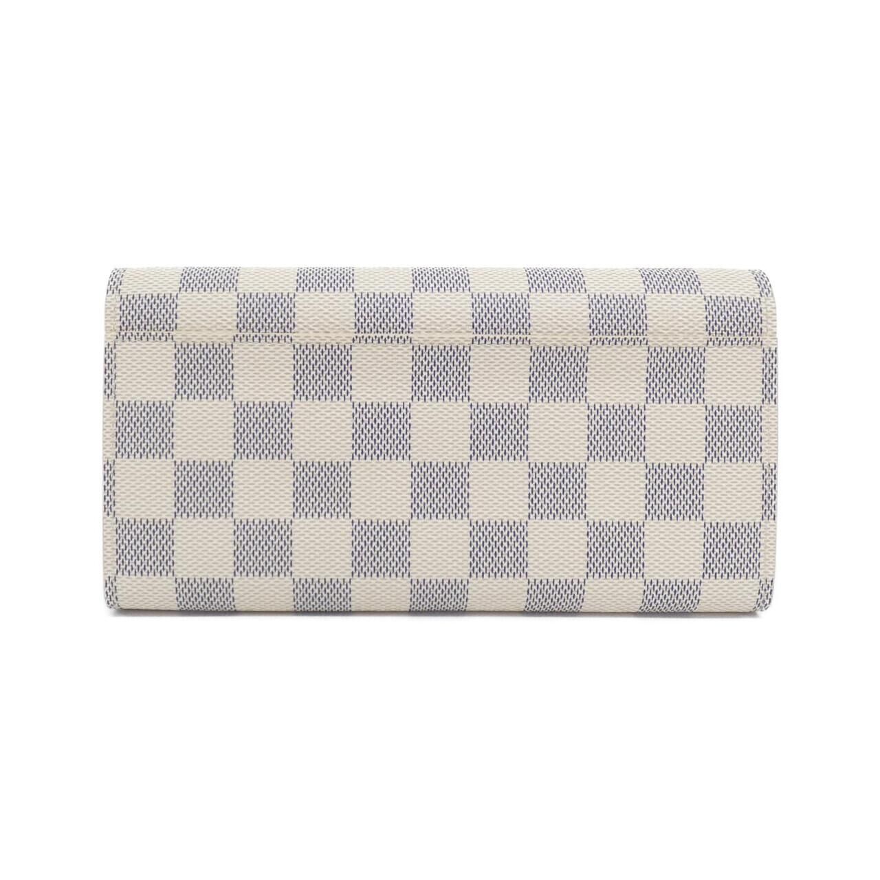 Louis Vuitton Damier Azur Portefeuille Sarah Wallet — view 2