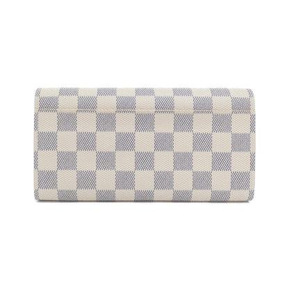 Louis Vuitton Damier Azur Portefeuille Sarah Wallet — view 2