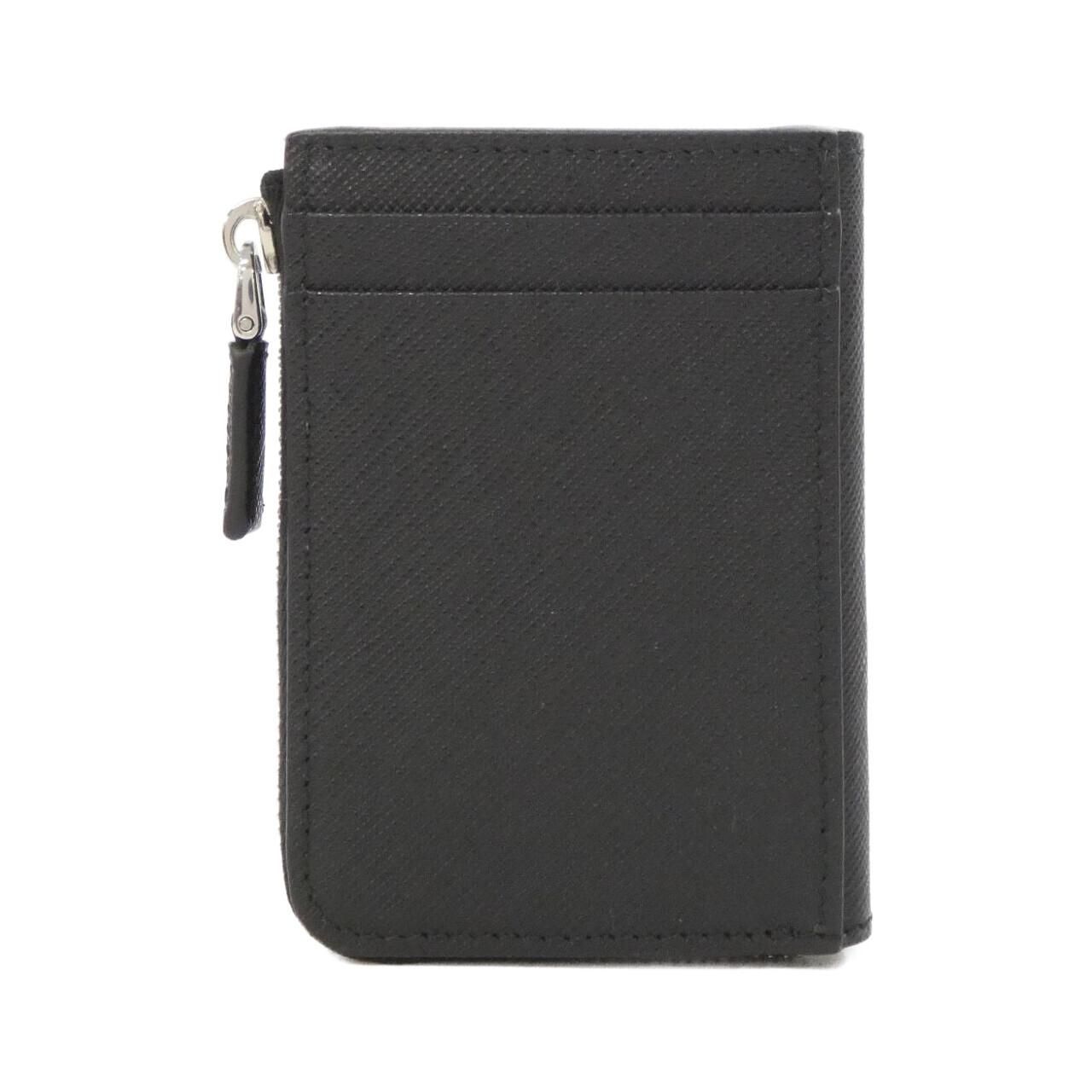Prada Coin Case Coin Purse Silver — view 2