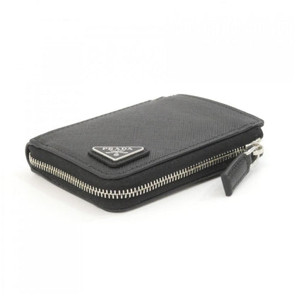 Prada Coin Case Coin Purse Silver — view 3