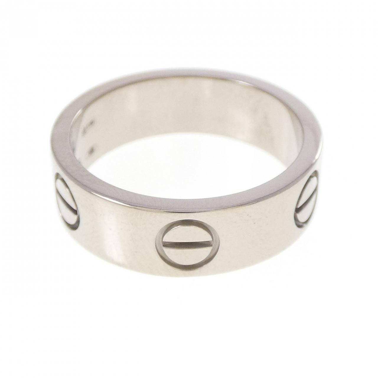 Cartier Love Ring White Gold — view 2