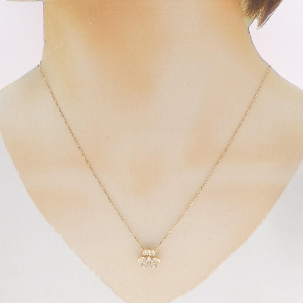 Van Cleef & Arpels Frivole Mini Necklace — view 6