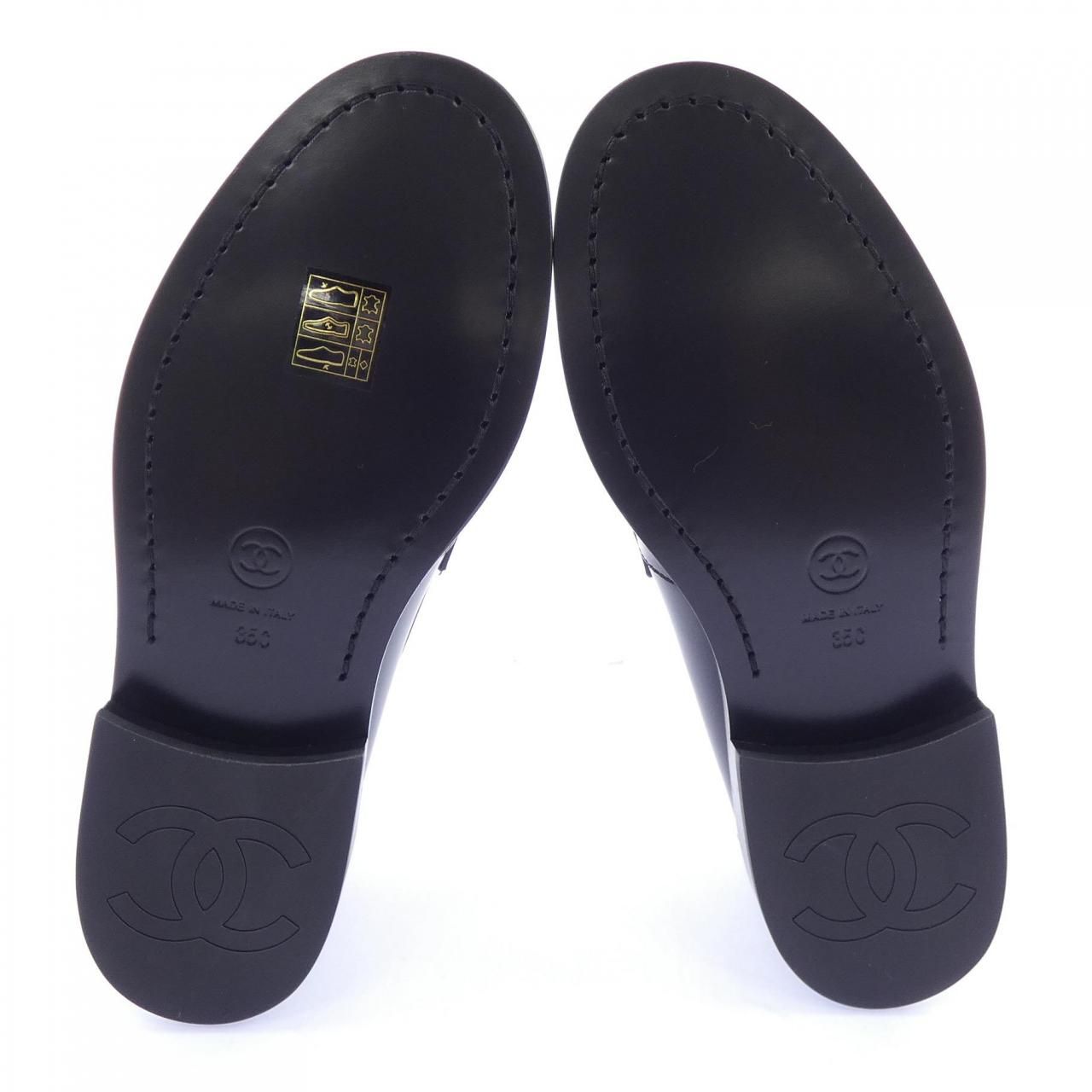 Chanel Loafers Shoes Black — view 4
