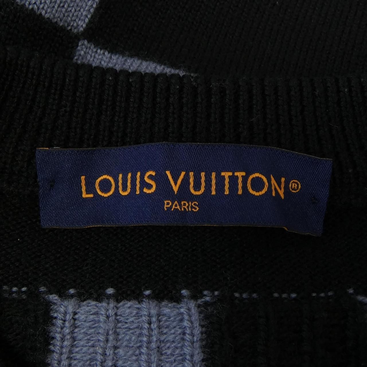 Louis Vuitton LV Fair Isle Macro Crew Neck Knit Sweater — view 4