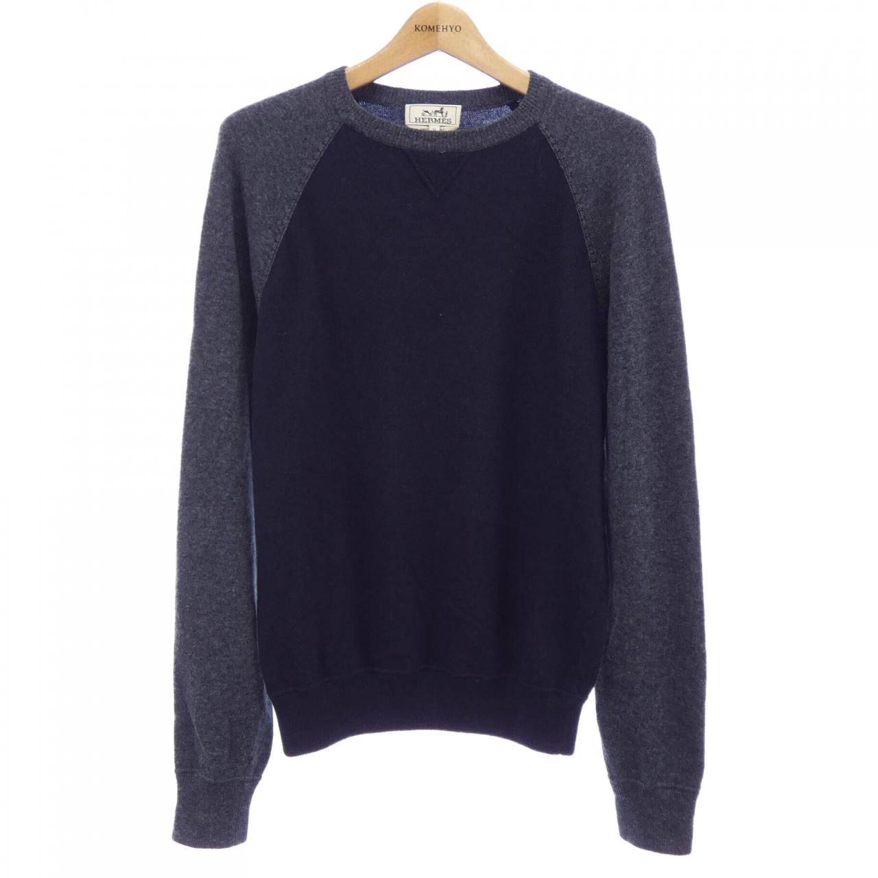 Hermes Knit Sweater Navy