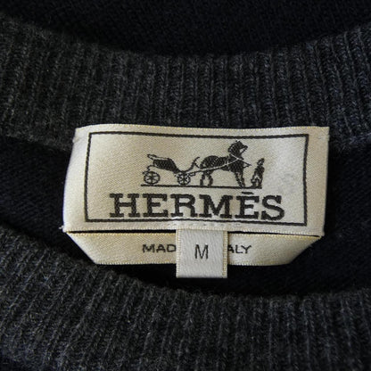 Hermes Knit Sweater Navy — view 4