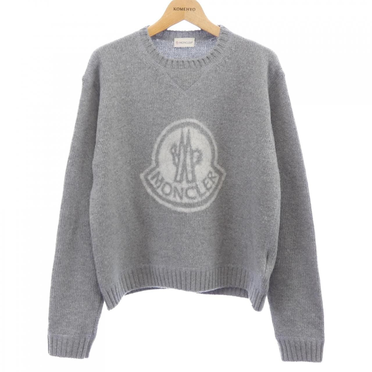 Moncler Knit Sweater Gray
