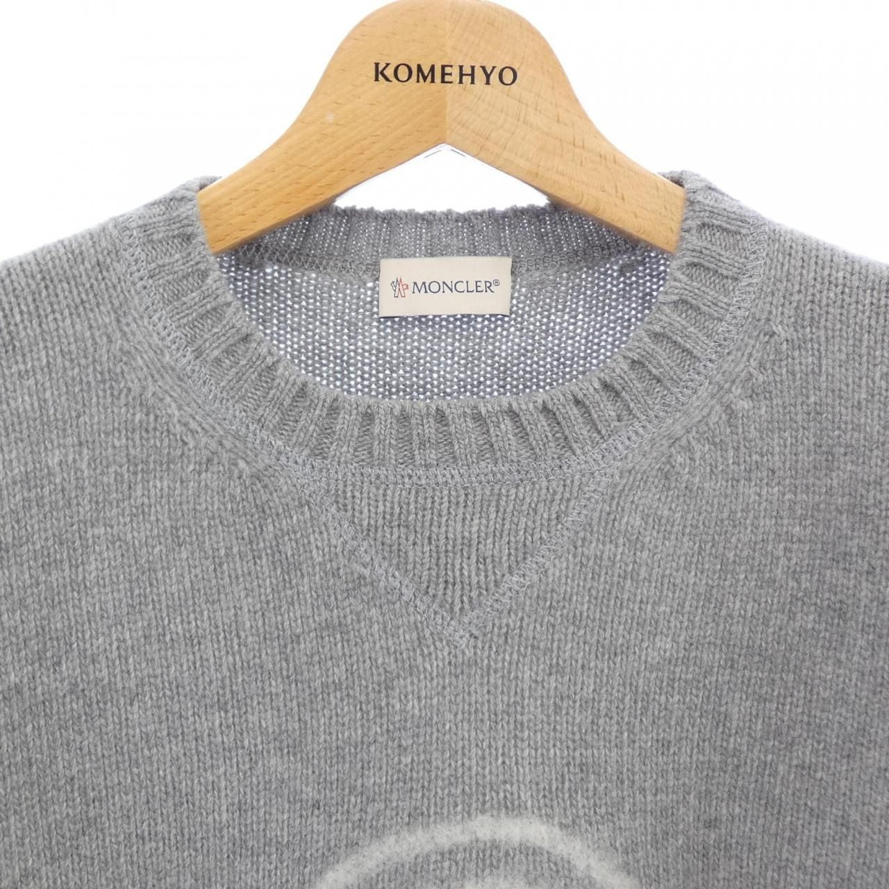 Moncler Knit Sweater Gray — view 5