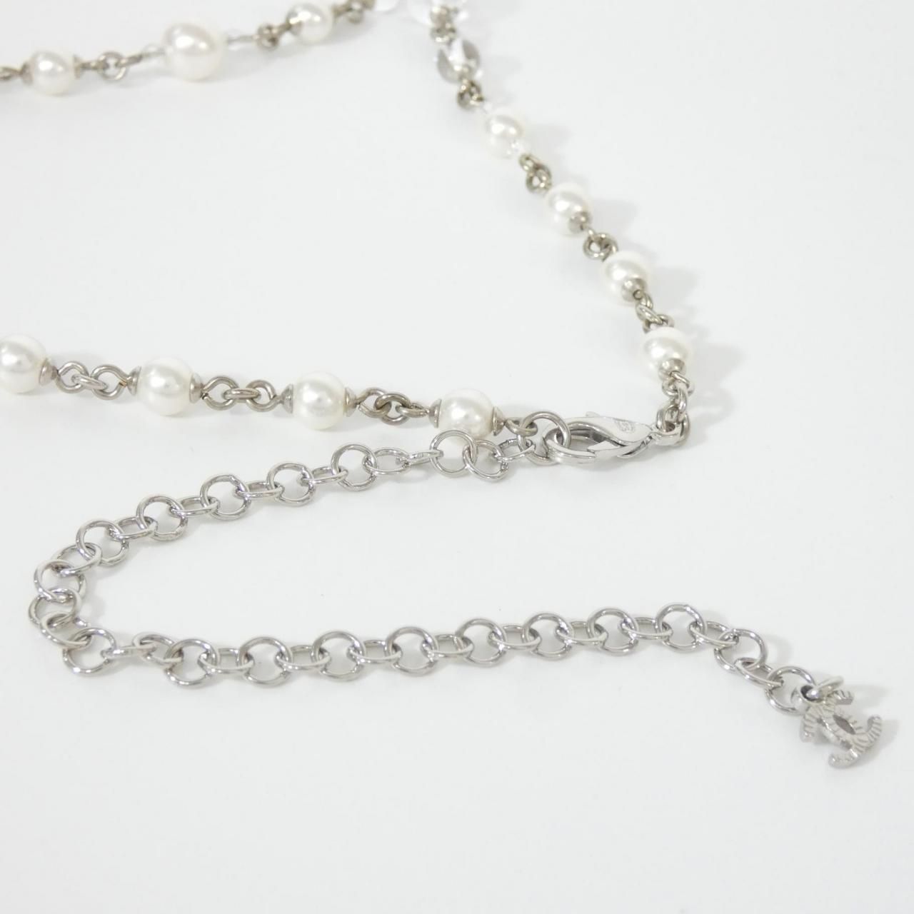 Chanel Necklace Silver — view 4