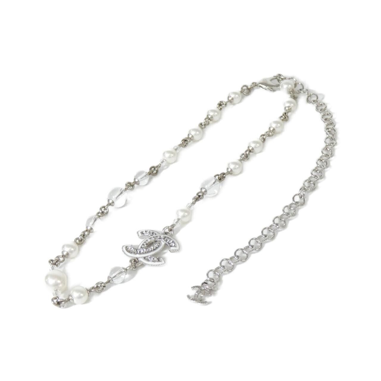 Chanel Necklace Silver — view 2