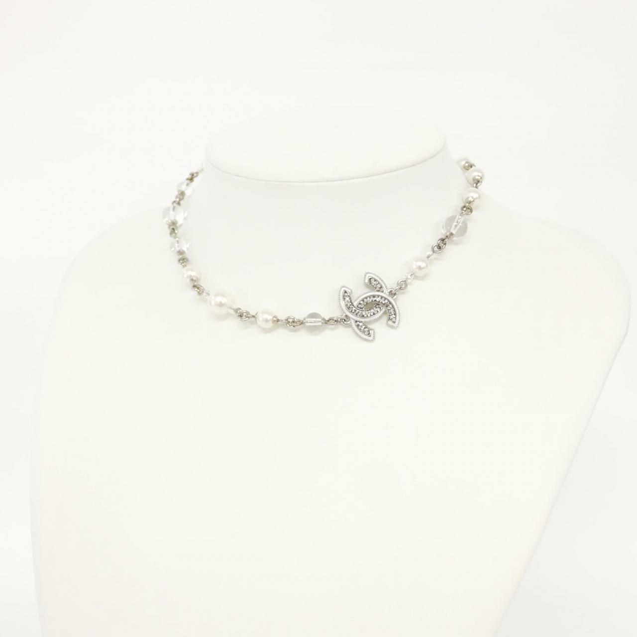 Chanel Necklace Silver — view 5
