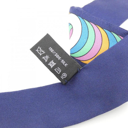 Chanel Hair Band Hair Accessories Navy — view 5