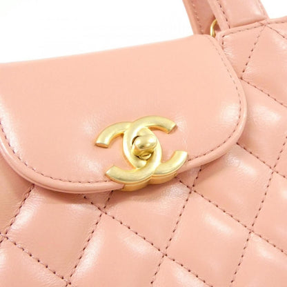 Chanel Bag Handbag Pink — view 4