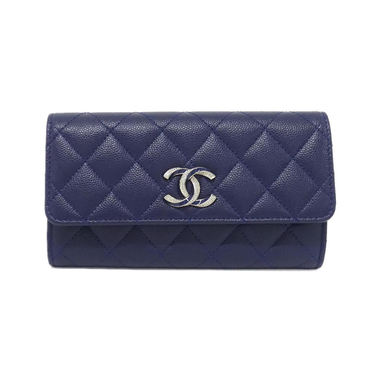 Chanel Wallet Navy