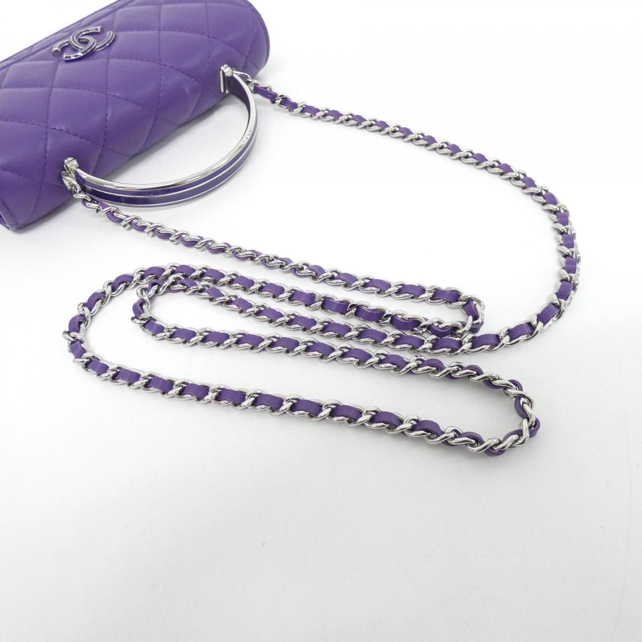 Chanel Phone Case Purple — view 7