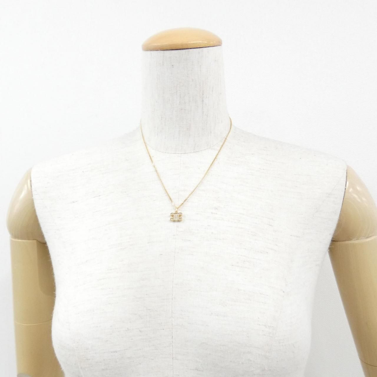 Celine Necklace Gold — view 5