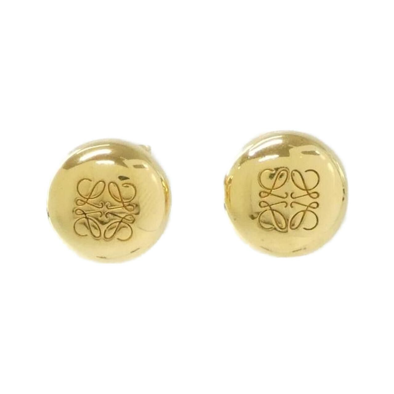 Loewe Anagram Pebble Stud Earrings
