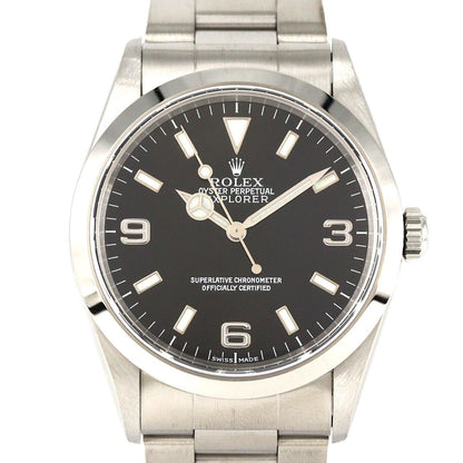 Rolex Explorer I SS Automatic Winding P Number Watch