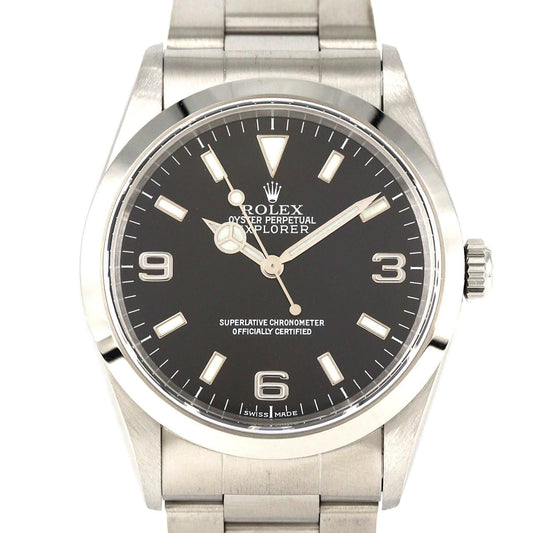 Rolex Explorer I SS Automatic Winding P Number Watch