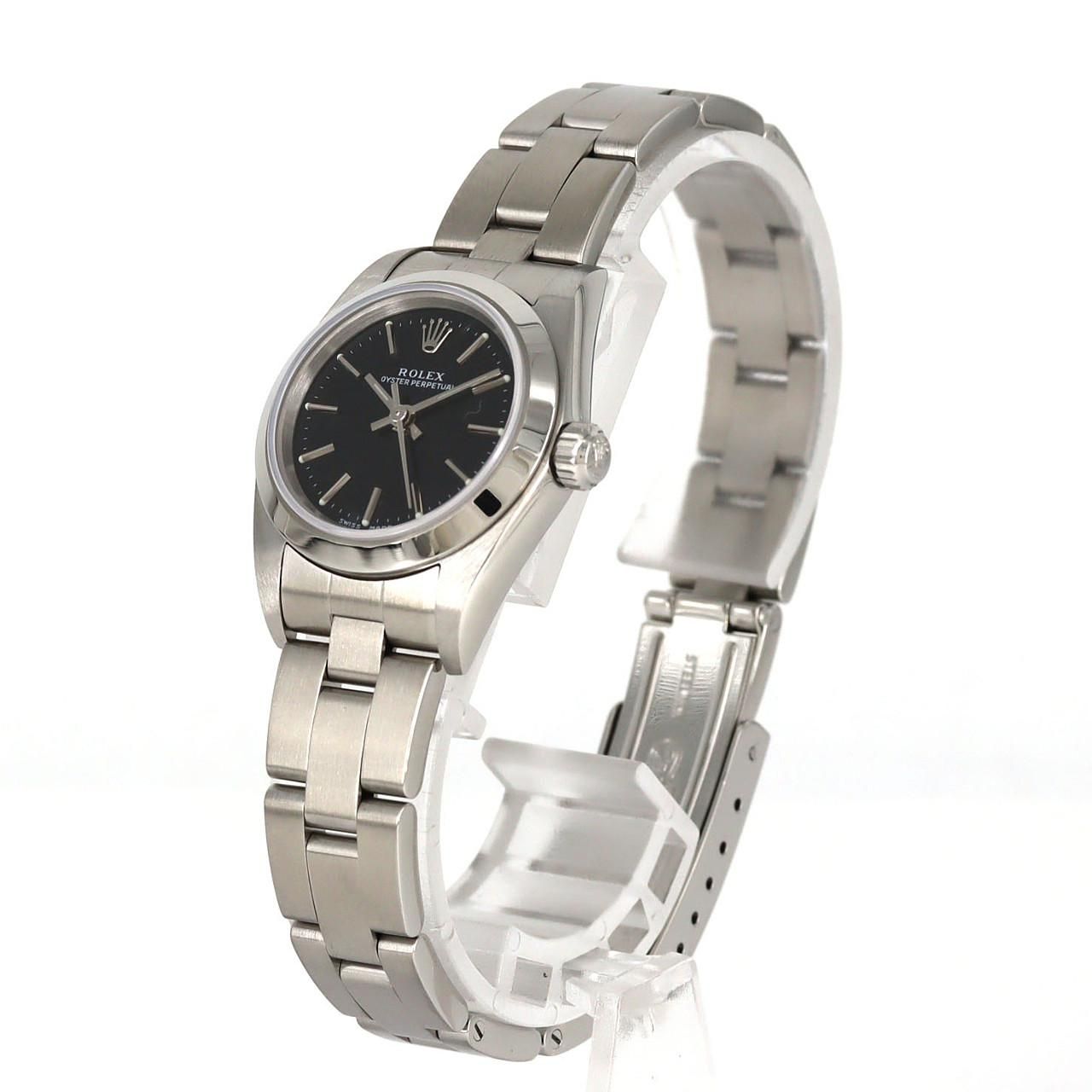 Rolex Oyster Perpetual SS Automatic Winding Number Watch — view 2