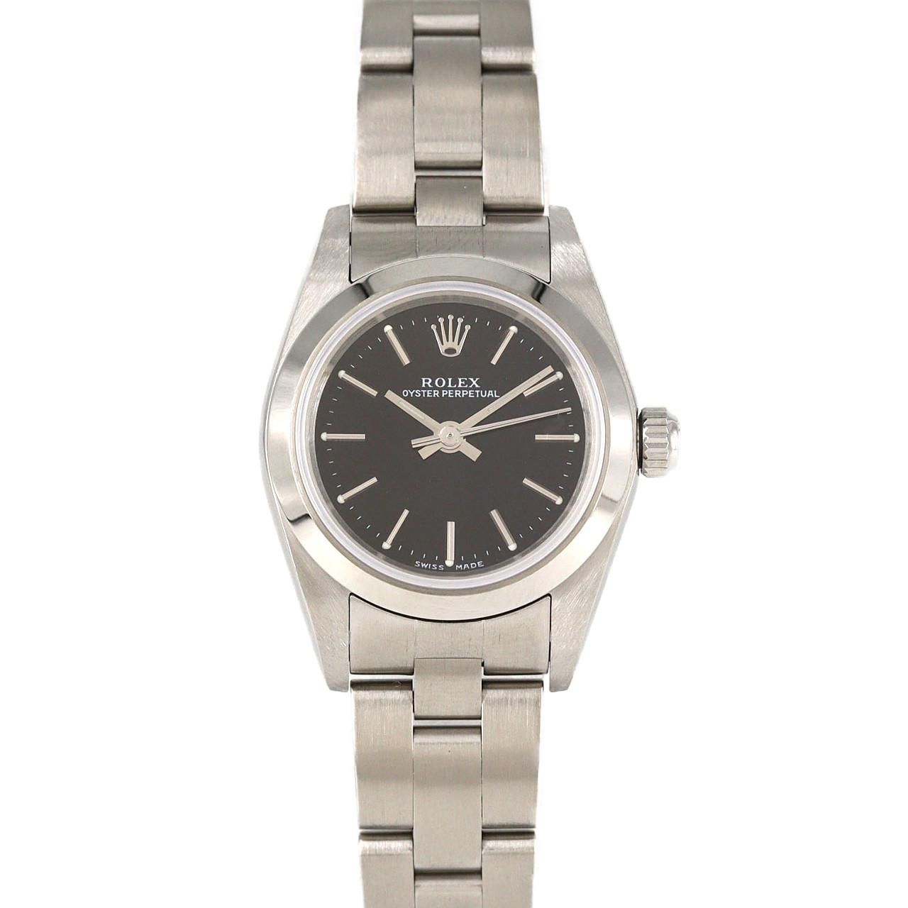 Rolex Oyster Perpetual SS Automatic Winding Number Watch