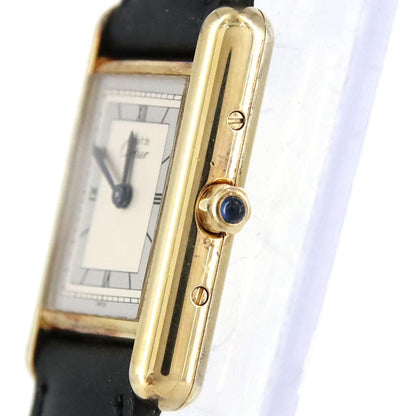 Cartier Must Tank SM Quartz Watch — view 3