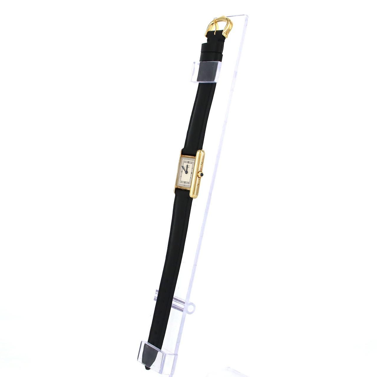 Cartier Must Tank SM Quartz Watch — view 2