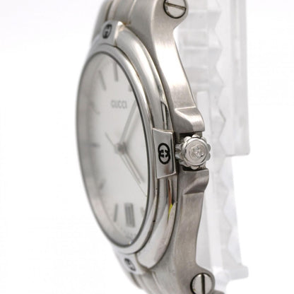 Gucci Round Case SS Quartz Watch — view 3