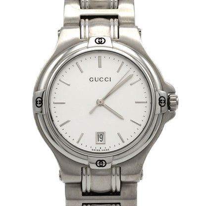 Gucci Round Case SS Quartz Watch