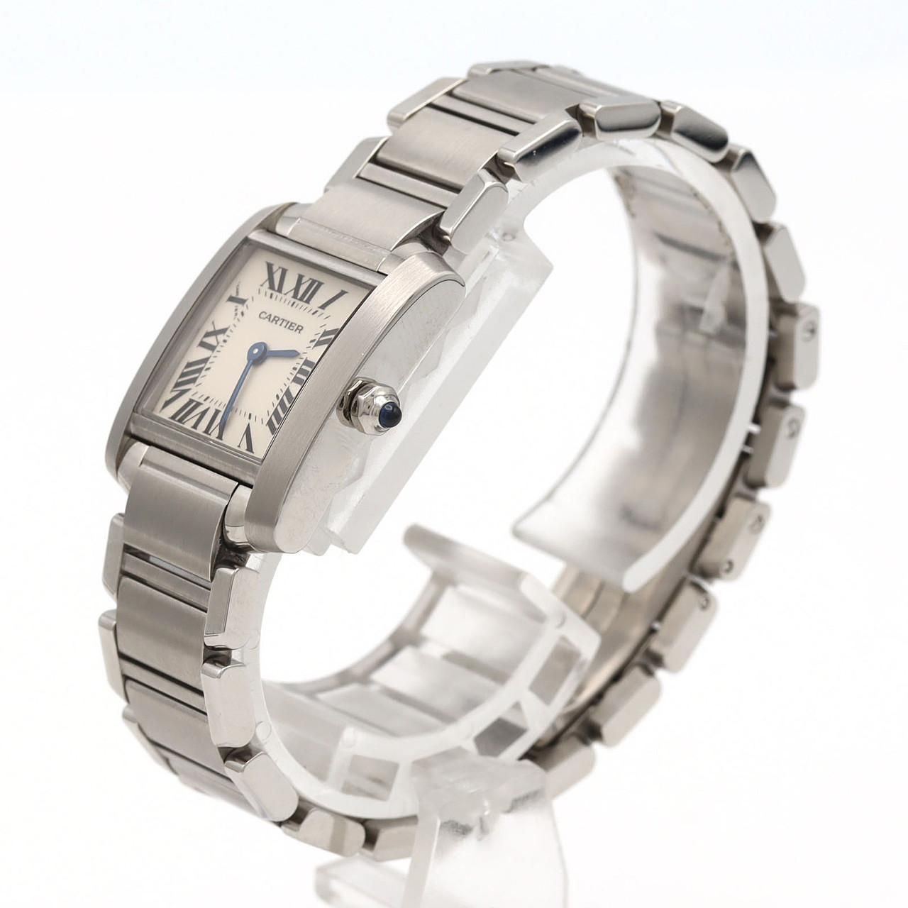 Cartier Tank Francaise SM SS Quartz Watch — view 2