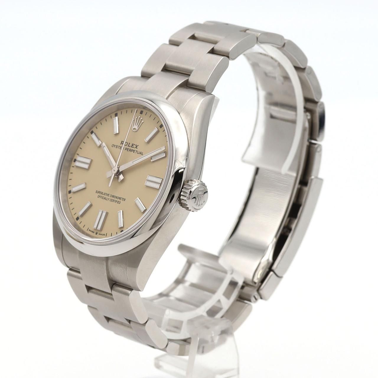 Rolex Oyster Perpetual SS Automatic Winding Watch — view 2
