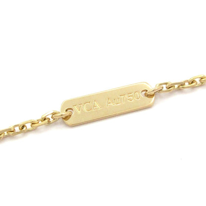 Van Cleef & Arpels Necklace Vintage Alhambra 18k Yellow Gold Malachite 2022.04 — view 5