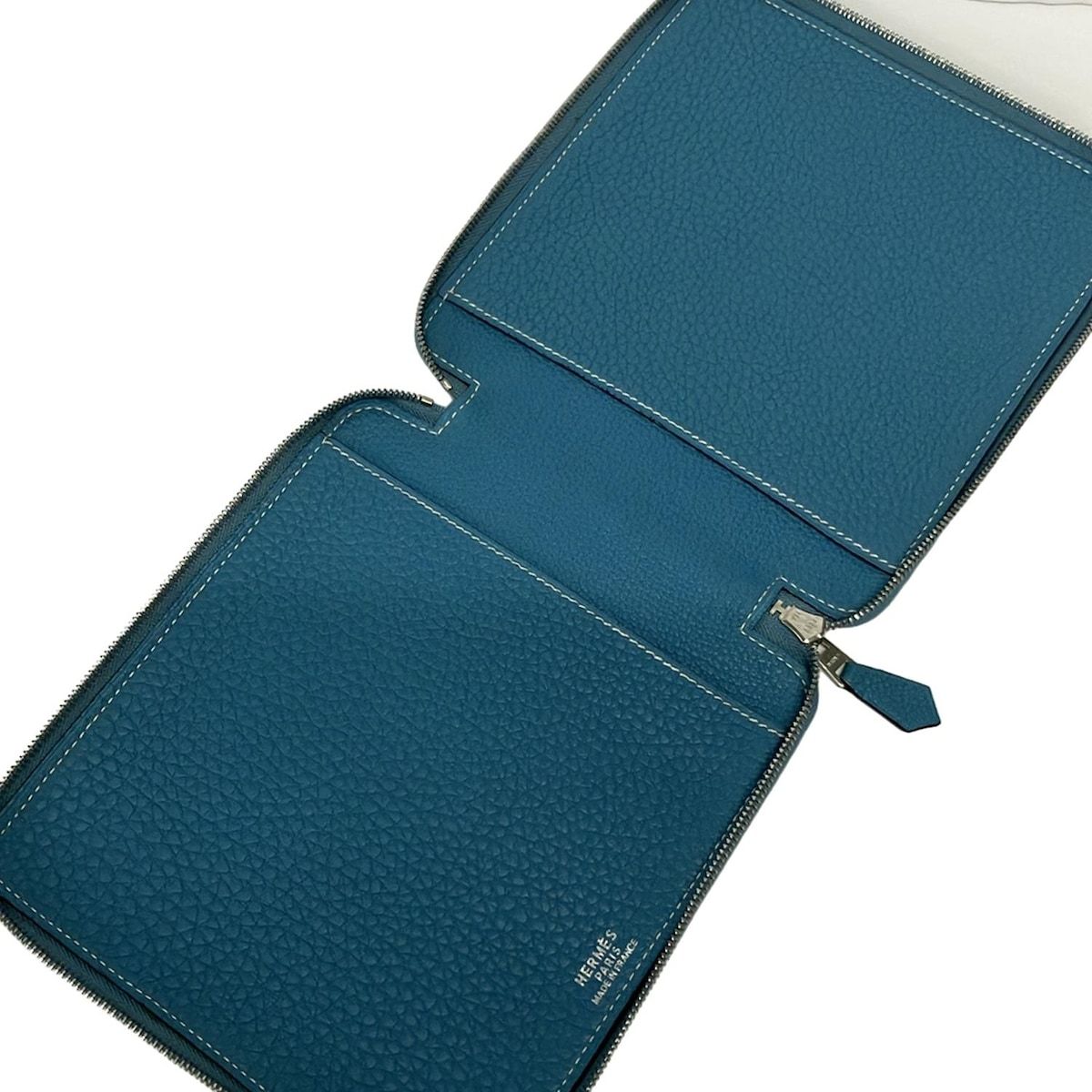 Hermes Case Sac Blue CD Dvd 12 Pieces Part Removable — view 5